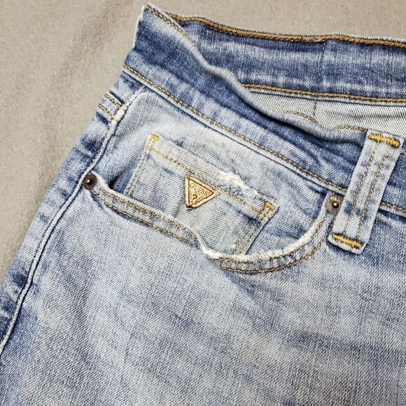 Guess Jeans Desmond Tapered Blue Jeans Classic Fit - Hemmed - Picture 4 of 15